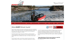 Desktop Screenshot of biondoboats.com