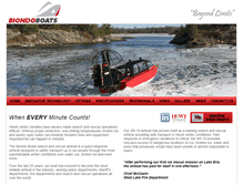 Tablet Screenshot of biondoboats.com